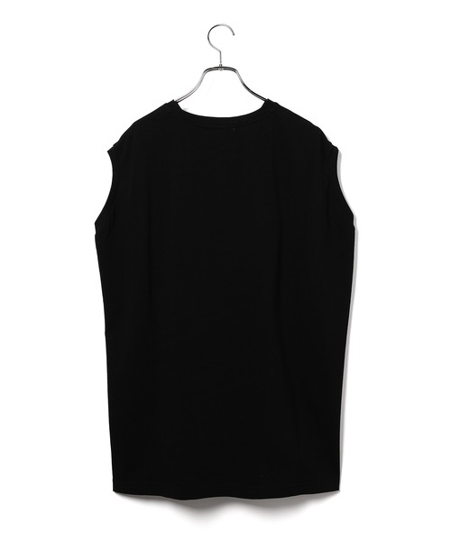 ADAM ET ROPE'(アダムエロペ)の「オーバーサイズノースリーブTEE(Tシャツ/カットソー・レディース・スミクロ/イエロー系その他/ブラック/オフホワイト・FREE)」の21枚目の写真