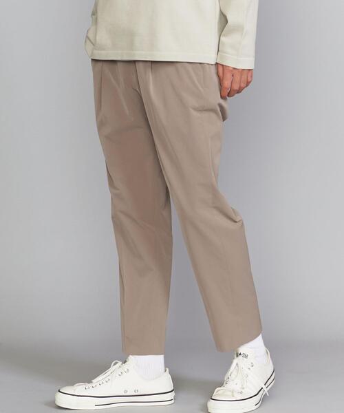 BEAUTY&YOUTH UNITED ARROWS（ビューティーアンドユースユナイテッドアローズ）の「BY 2WAY 1P ワイドテーパード アンクルパンツ（スラックス・メンズ・ベージュ/オリーブ/ブラック・LARGE/X-LARGE/SMALL/MEDIUM）」の18枚目の写真