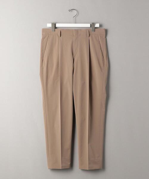 BEAUTY&YOUTH UNITED ARROWS（ビューティーアンドユースユナイテッドアローズ）の「BY 2WAY 1P ワイドテーパード アンクルパンツ（スラックス・メンズ・ベージュ/オリーブ/ブラック・LARGE/X-LARGE/SMALL/MEDIUM）」の4枚目の写真