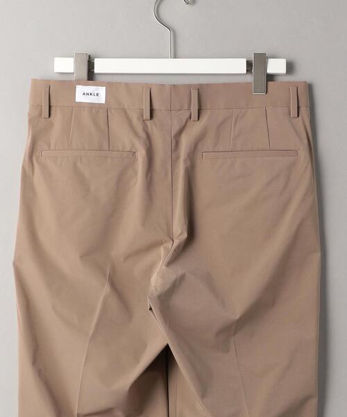 BEAUTY&YOUTH UNITED ARROWS（ビューティーアンドユースユナイテッドアローズ）の「BY 2WAY 1P ワイドテーパード アンクルパンツ（スラックス・メンズ・ベージュ/オリーブ/ブラック・LARGE/X-LARGE/SMALL/MEDIUM）」の13枚目の写真