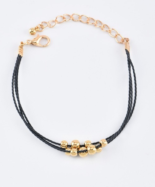 Fun & Daily(ファンアンドデイリー)の「F&D : 4セット・ナローデザインブレスレット(ブレスレット・レディース・ゴールド・FREE)」の5枚目の写真