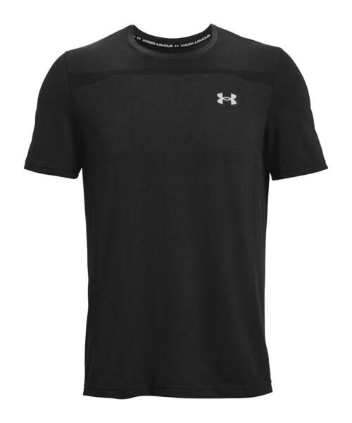 UNDER ARMOUR(アンダーアーマー)の「UAシームレス ショートスリーブ(トレーニング/メンズ)(Tシャツ/カットソー・メンズ・ネイビー/ブラック・XL/MD/LG/XXL/SM)」の5枚目の写真