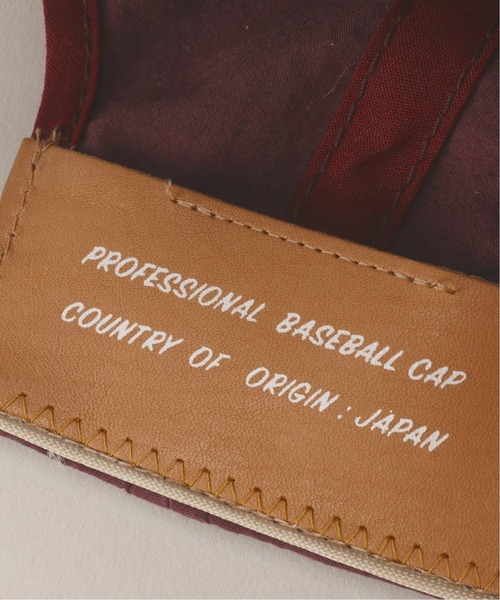 POTEN（ポテン）の「【POTEN/ポテン】DDW（キャップ・メンズ・チャコールグレー/ボルドー・FREE）」の8枚目の写真