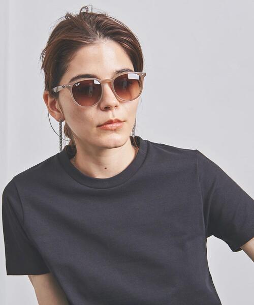 Ray-Ban（レイバン）の「＜Ray-Ban(レイバン)＞0RB4259F/53② グラス（メガネ・レディース・ベージュ・FREE）」の9枚目の写真