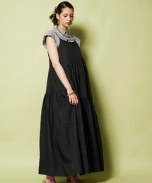 MAISON SPECIAL | アシメシャーリングキャミワンピース【MAISON SPECIAL/メゾンスペシャル】(ワンピース)