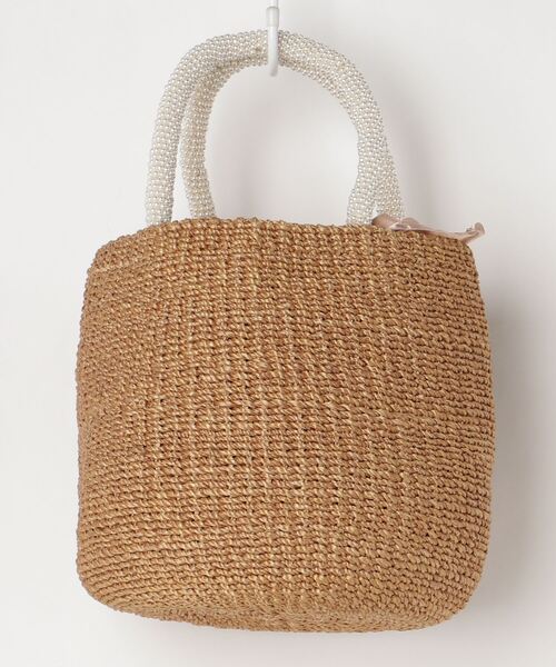 a-jolie（アジョリー）の「a-jolie アイラッシュちゃんカゴバッグ（かごバッグ・レディース・ライトベージュ/ベージュ・FREE）」の17枚目の写真