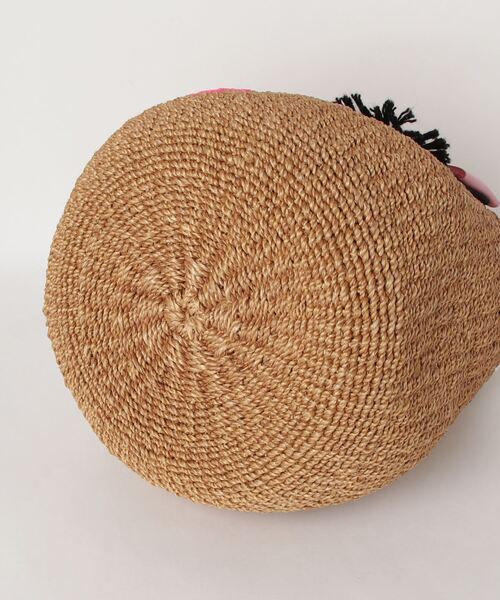 a-jolie（アジョリー）の「a-jolie アイラッシュちゃんカゴバッグ（かごバッグ・レディース・ライトベージュ/ベージュ・FREE）」の9枚目の写真