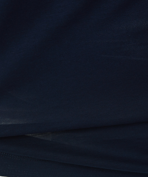 MYSELF ABAHOUSE(マイセルフアバハウス)の「【MYSELF ABAHOUSE】シルケット ルーズ Tシャツ(Tシャツ/カットソー・メンズ・ダークグリーン/ブラウン/グレイッシュベージュ/ネイビー/ホワイト/ブラック/ブルー・44/48/46)」の20枚目の写真