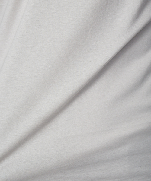 MYSELF ABAHOUSE(マイセルフアバハウス)の「【MYSELF ABAHOUSE】シルケット ルーズ Tシャツ(Tシャツ/カットソー・メンズ・ダークグリーン/ブラウン/グレイッシュベージュ/ネイビー/ホワイト/ブラック/ブルー・44/48/46)」の22枚目の写真