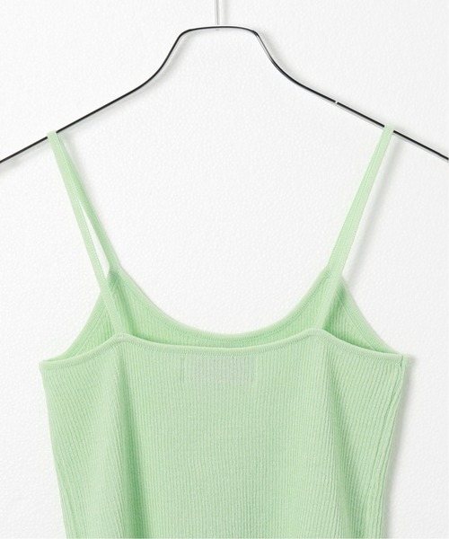 ROCKET x LUNCH（ロケットアンドランチ）の「【ROCKET * LUNCH/ロケット ランチ】シースルーニットカーディガン（ニット/セーター・レディース・ブラック/アーミー・SMALL）」の4枚目の写真