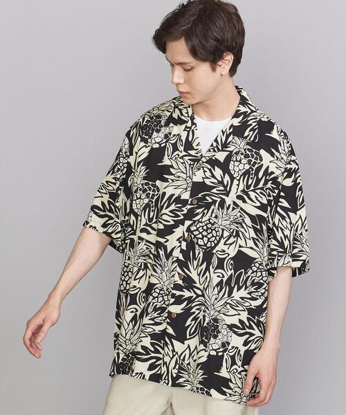 TWO PALMS(トゥーパームス)の「<TWO PALMS (トゥーパームス)> W/PINEAPPLE/シャツ(シャツ/ブラウス・メンズ・ブラック・MEDIUM/LARGE)」の5枚目の写真