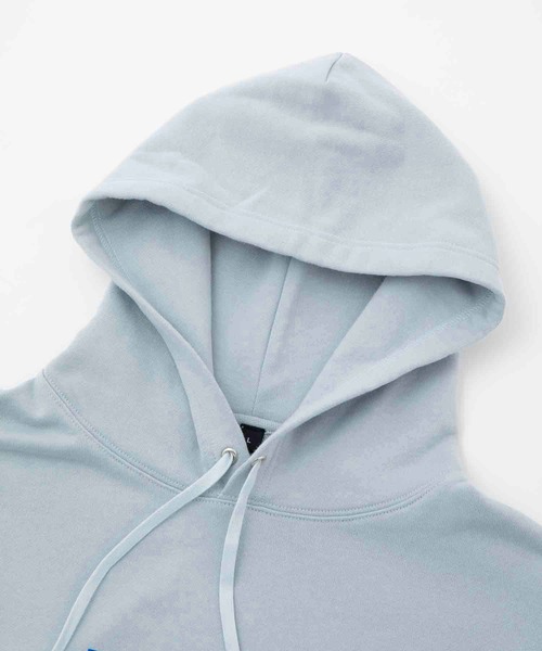 SILAS（サイラス）の「PRINT  BIG SWEAT HOODIE EMBOSSED LABEL LOGO（パーカー・メンズ・ネイビー/ブルー/ブラック/オフホワイト・SMALL/X-LARGE/MEDIUM/LARGE）」の22枚目の写真