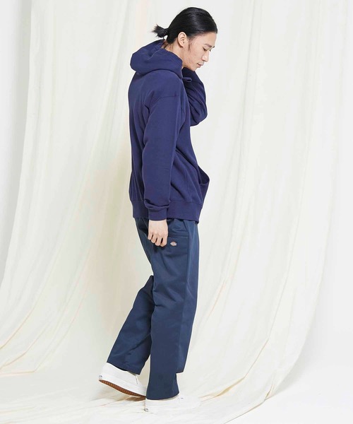 SILAS（サイラス）の「PRINT  BIG SWEAT HOODIE EMBOSSED LABEL LOGO（パーカー・メンズ・ネイビー/ブルー/ブラック/オフホワイト・SMALL/X-LARGE/MEDIUM/LARGE）」の15枚目の写真