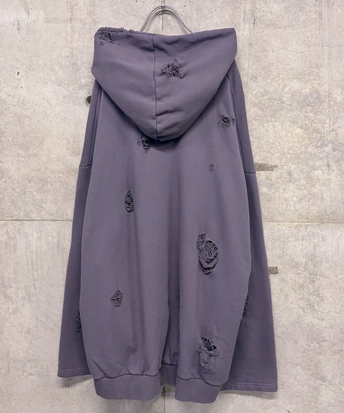 0658（ゼロロクゴーハチ）の「0658/ゼロロクゴーハチ/Grange hoodie（パーカー・レディース・ブラック/グレー・FREE）」の10枚目の写真