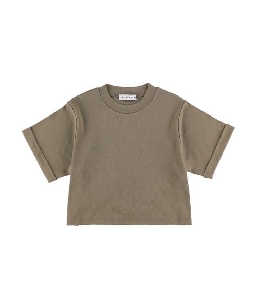 ALEXIA STAM(アリシアスタン)の「Back Open Ribbon Tee/バックリオープンリボンティー(Tシャツ/カットソー・レディース・チャコールグレー/モカ/オレンジ系その他・FREE)」の19枚目の写真