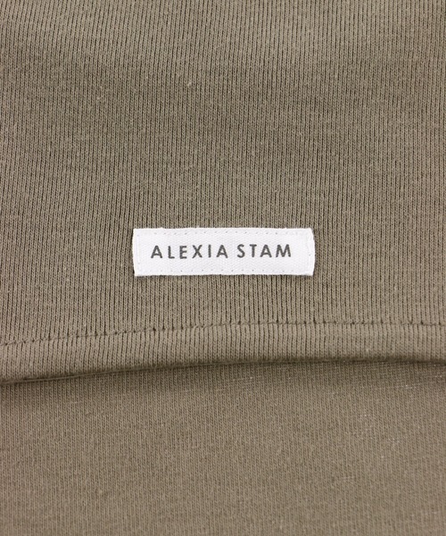 ALEXIA STAM(アリシアスタン)の「Back Open Ribbon Tee/バックリオープンリボンティー(Tシャツ/カットソー・レディース・チャコールグレー/モカ/オレンジ系その他・FREE)」の22枚目の写真