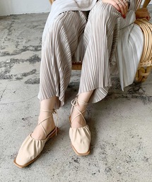 LIAN | レースアップバブーシュ(サンダル)