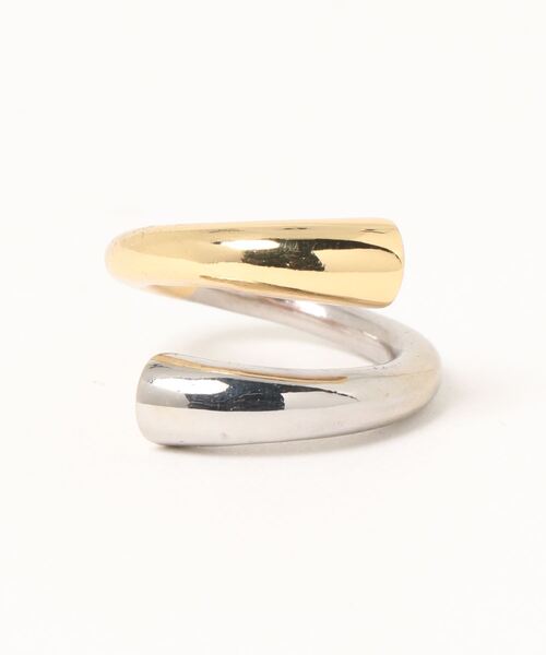 FIG&VIPER（フィグアンドバイパー）の「配色ねじりリング（リング・レディース・ゴールド・FREE）」の6枚目の写真