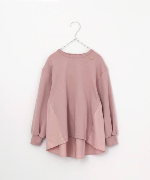 MAKE YOUR DAY（メイクユアデイ）の「後ろフリル無地長袖Tシャツ■80～140cm（Tシャツ/カットソー・キッズ・ピンク/ブラウン/アイボリー・110/100/120/80/90/140/130）」の11枚目の写真