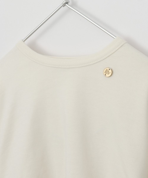 MAKE YOUR DAY（メイクユアデイ）の「後ろフリル無地長袖Tシャツ■80～140cm（Tシャツ/カットソー・キッズ・ピンク/ブラウン/アイボリー・110/100/120/80/90/140/130）」の13枚目の写真