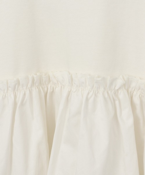 MAKE YOUR DAY（メイクユアデイ）の「後ろフリル無地長袖Tシャツ■80～140cm（Tシャツ/カットソー・キッズ・ピンク/ブラウン/アイボリー・110/100/120/80/90/140/130）」の17枚目の写真