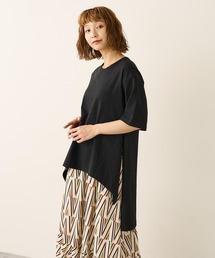 Lui's | 前後差フレアトップス(Tシャツ/カットソー)