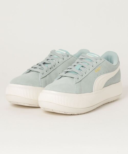 PUMA/プーマスウェードマユスニーカー厚底レディースメンズ380686