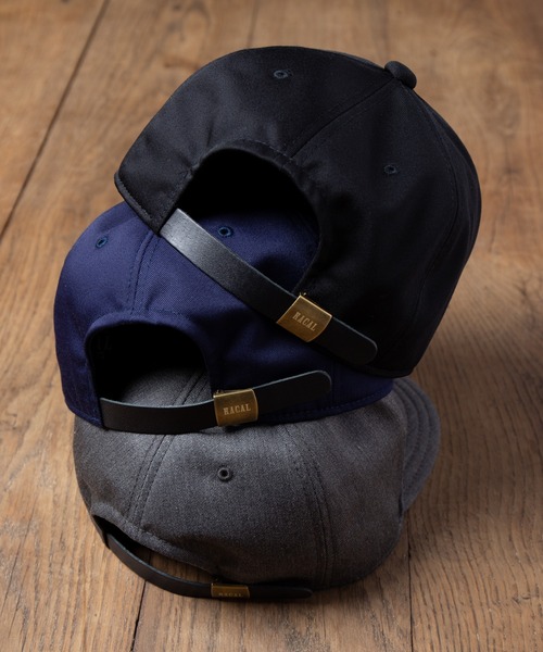 RACAL（ラカル）の「「NY」New York Felt Patch Umpire Cap / NYニューヨークフェルトパッチアンパイアキャップ（キャップ・メンズ・ネイビー/ブラック/グレー・FREE）」の6枚目の写真