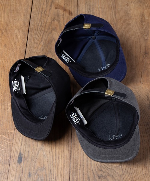 RACAL（ラカル）の「「NY」New York Felt Patch Umpire Cap / NYニューヨークフェルトパッチアンパイアキャップ（キャップ・メンズ・ネイビー/ブラック/グレー・FREE）」の19枚目の写真