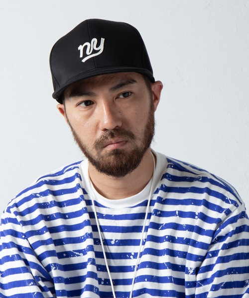 RACAL（ラカル）の「「NY」New York Felt Patch Umpire Cap / NYニューヨークフェルトパッチアンパイアキャップ（キャップ・メンズ・ネイビー/ブラック/グレー・FREE）」の5枚目の写真