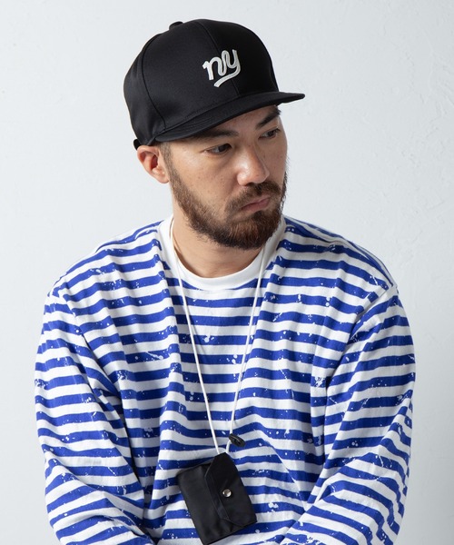 RACAL（ラカル）の「「NY」New York Felt Patch Umpire Cap / NYニューヨークフェルトパッチアンパイアキャップ（キャップ・メンズ・ネイビー/ブラック/グレー・FREE）」の11枚目の写真