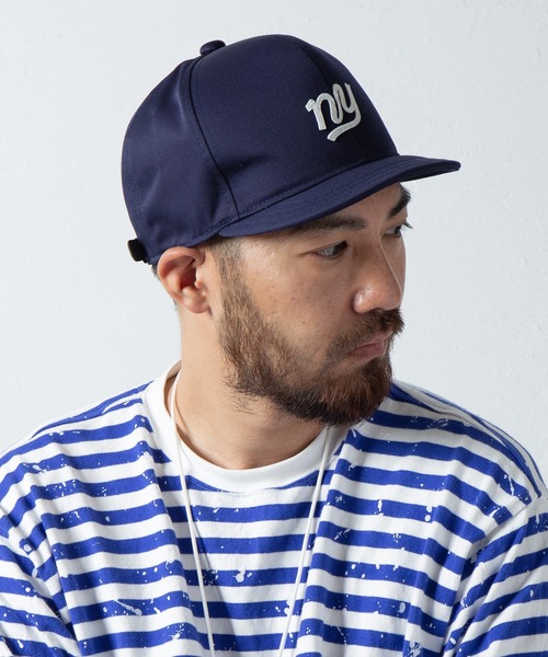 RACAL（ラカル）の「「NY」New York Felt Patch Umpire Cap / NYニューヨークフェルトパッチアンパイアキャップ（キャップ・メンズ・ネイビー/ブラック/グレー・FREE）」の15枚目の写真