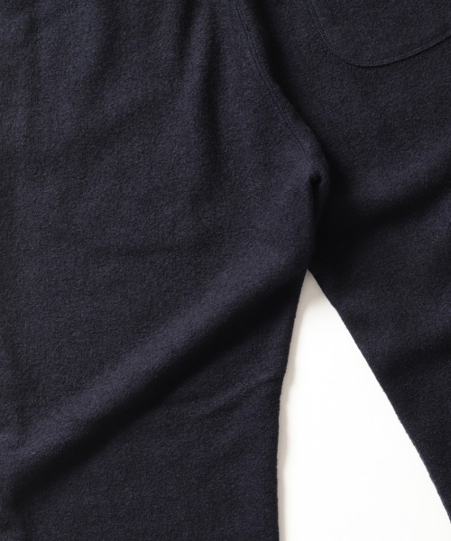ORCIVAL（オーシバル）の「ORCIVAL/オーシバル　ウールジャージーパンツ　WOOL BOUCLE JERSEY JERSEY PANTS ＃OR-E0018WBJ（その他パンツ・レディース・ネイビー/グレー・1）」の9枚目の写真