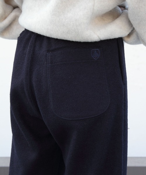 ORCIVAL（オーシバル）の「ORCIVAL/オーシバル　ウールジャージーパンツ　WOOL BOUCLE JERSEY JERSEY PANTS ＃OR-E0018WBJ（その他パンツ・レディース・ネイビー/グレー・1）」の17枚目の写真