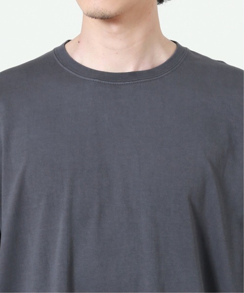 JOURNAL STANDARD relume（ジャーナルスタンダード　レリューム）の「レイヤードロングスリーブシャツ[無地T/オーバーサイズ][ユニセックス対応]（Tシャツ/カットソー・メンズ・ホワイト/グレー/ブラウン/ベージュ/グリーン・SMALL/MEDIUM/LARGE）」の10枚目の写真