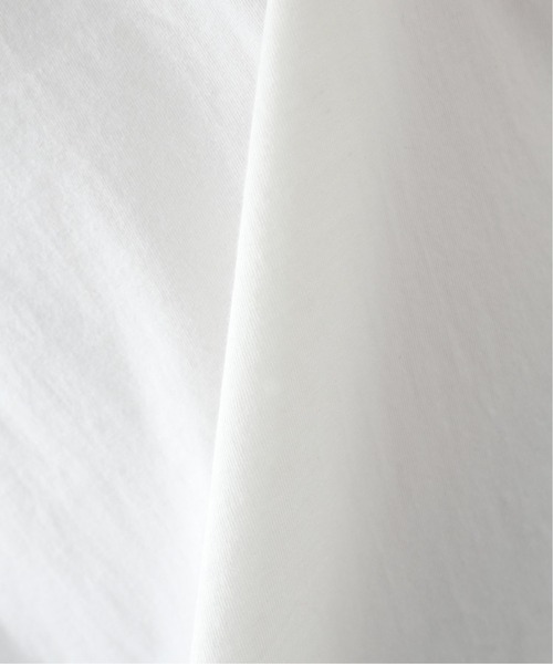 JOURNAL STANDARD relume（ジャーナルスタンダード　レリューム）の「レイヤードロングスリーブシャツ[無地T/オーバーサイズ][ユニセックス対応]（Tシャツ/カットソー・メンズ・ホワイト/グレー/ブラウン/ベージュ/グリーン・SMALL/MEDIUM/LARGE）」の8枚目の写真