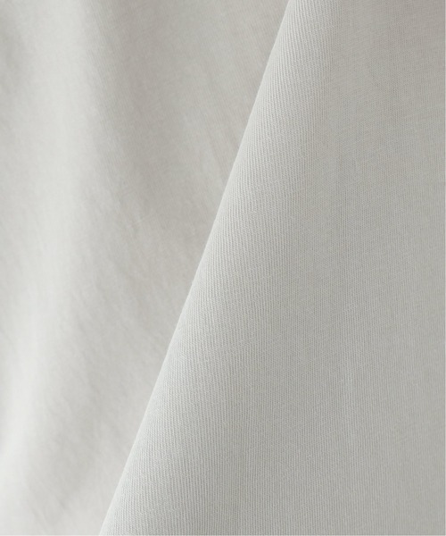 JOURNAL STANDARD relume（ジャーナルスタンダード　レリューム）の「レイヤードロングスリーブシャツ[無地T/オーバーサイズ][ユニセックス対応]（Tシャツ/カットソー・メンズ・ホワイト/グレー/ブラウン/ベージュ/グリーン・SMALL/MEDIUM/LARGE）」の11枚目の写真