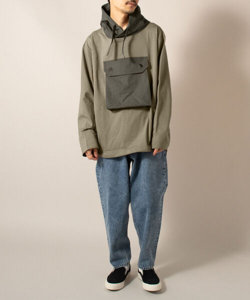 GLOSTER（グロスター）の「【GLOSTER/グロスター】バギーテーパードデニムパンツ（デニムパンツ・メンズ・インディゴブルー/ブラック/ブルー系その他7・MEDIUM/LARGE/SMALL）」の10枚目の写真