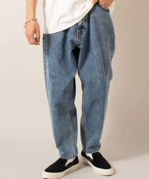 GLOSTER（グロスター）の「【GLOSTER/グロスター】バギーテーパードデニムパンツ（デニムパンツ・メンズ・インディゴブルー/ブラック/ブルー系その他7・MEDIUM/LARGE/SMALL）」の11枚目の写真