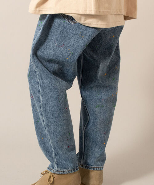 GLOSTER（グロスター）の「【GLOSTER/グロスター】バギーテーパードデニムパンツ（デニムパンツ・メンズ・インディゴブルー/ブラック/ブルー系その他7・MEDIUM/LARGE/SMALL）」の15枚目の写真