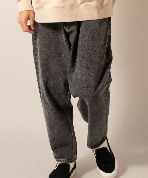 GLOSTER（グロスター）の「【GLOSTER/グロスター】バギーテーパードデニムパンツ（デニムパンツ・メンズ・インディゴブルー/ブラック/ブルー系その他7・MEDIUM/LARGE/SMALL）」の19枚目の写真