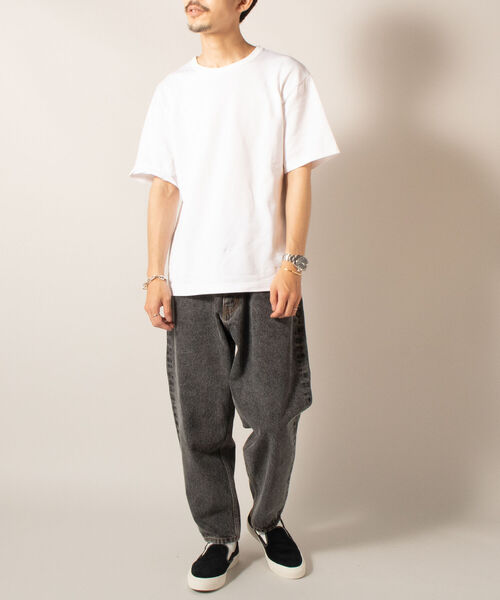 GLOSTER（グロスター）の「【GLOSTER/グロスター】バギーテーパードデニムパンツ（デニムパンツ・メンズ・インディゴブルー/ブラック/ブルー系その他7・MEDIUM/LARGE/SMALL）」の22枚目の写真