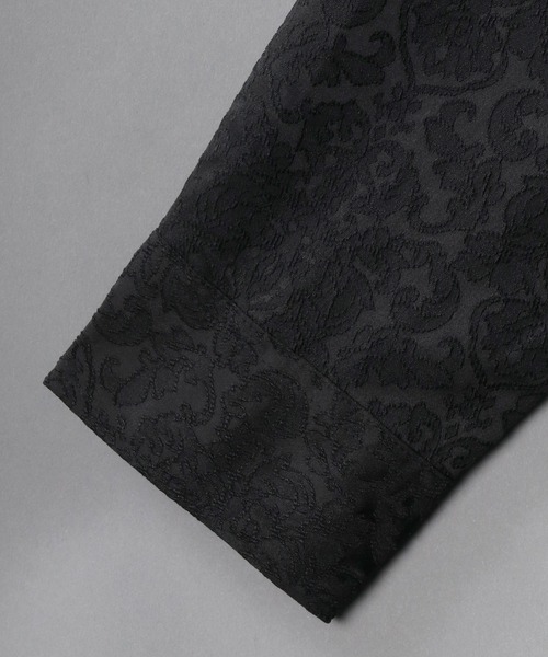 SITRY（シトリー）の「Jacquard Dress shirt/ジャガード  ドレスシャツ（シャツ/ブラウス・メンズ・ブラック/ネイビー/グリーン・M/L）」の6枚目の写真