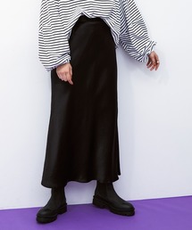 ADAM ET ROPE' | マーメイドラインサテンスカート(スカート)