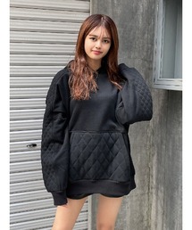 ENVYM | キルティングスウィッチングＰＯ(スウェット)