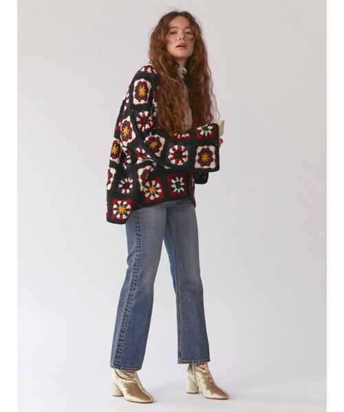 Ungrid(アングリッド)の「ハイウエストヴィンテージフレアデニム(デニムパンツ・レディース・ブルー・24inch/25inch/26inch)」の9枚目の写真