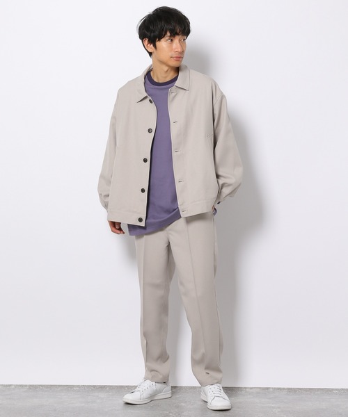 LAKOLE（ラコレ）の「【UNISEX】クレリックロングTシャツ / 228198（Tシャツ/カットソー・メンズ・ベージュ/パープル/ホワイト・LARGE/MEDIUM）」の13枚目の写真