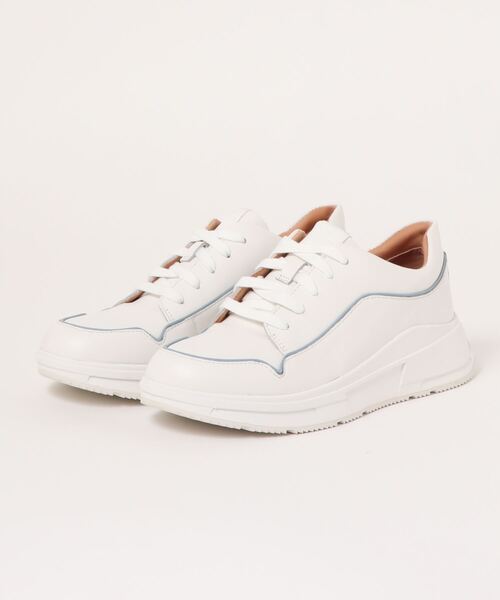 fitflop（フィットフロップ）の「【fitflop/フィットフロップ】FREYA PIPING DETAIL SNEAKERS　スニーカー（スニーカー・レディース・ホワイト・US7/US6/US7.5/US5/US6.5）」の5枚目の写真