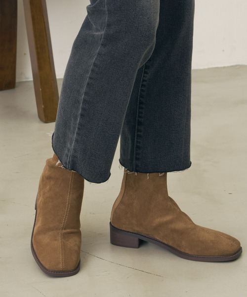 Auntie Rosa Holiday（アンティローザホリデー）の「フラットスクエアブーツ（ブーツ・レディース・ブラック/ブラウン・SMALL/MEDIUM/LARGE）」の15枚目の写真