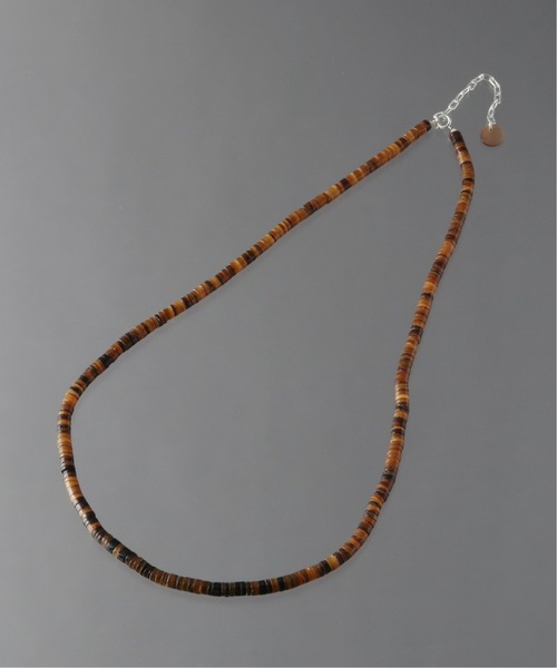 on the sunny side of the street（オンザサニーサイドオブザストリート）の「【on the sunny side of the street 】 5mm Shell Heishe Choker（ネックレス・メンズ・ブラウン系その他/ベージュ・FREE）」の7枚目の写真